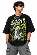 "Silent No More" Renaissance Sculpture Oversized Graphic T-Shirt – Neon Streetwear Tee