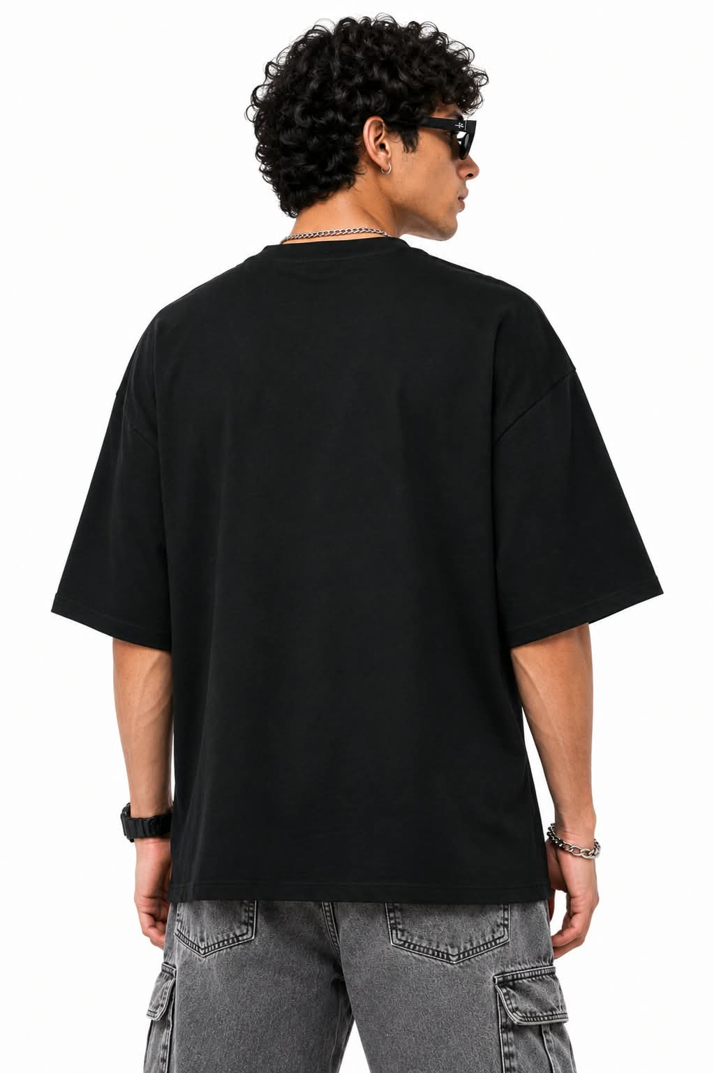 "Silent No More" Renaissance Sculpture Oversized Graphic T-Shirt – Neon Streetwear Tee